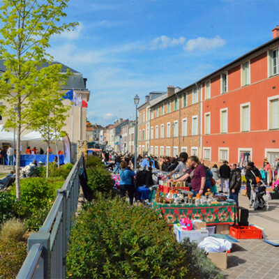 Brocante de printemps – Plan de circulation