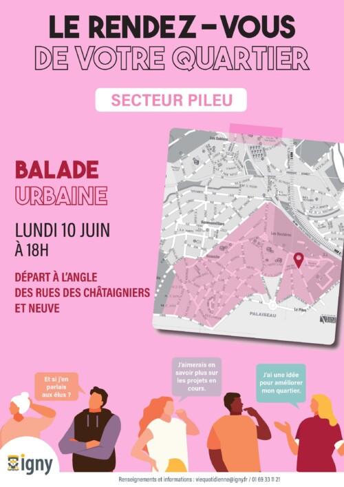 Image de l'événement: Balade urbaine – secteur Pileu