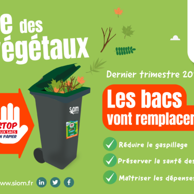 Image Collecte des déchets végétaux : les bacs vont remplacer les sacs !