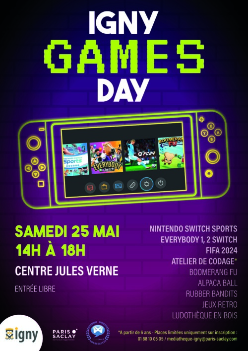 Image de l'événement: Igny Games Day