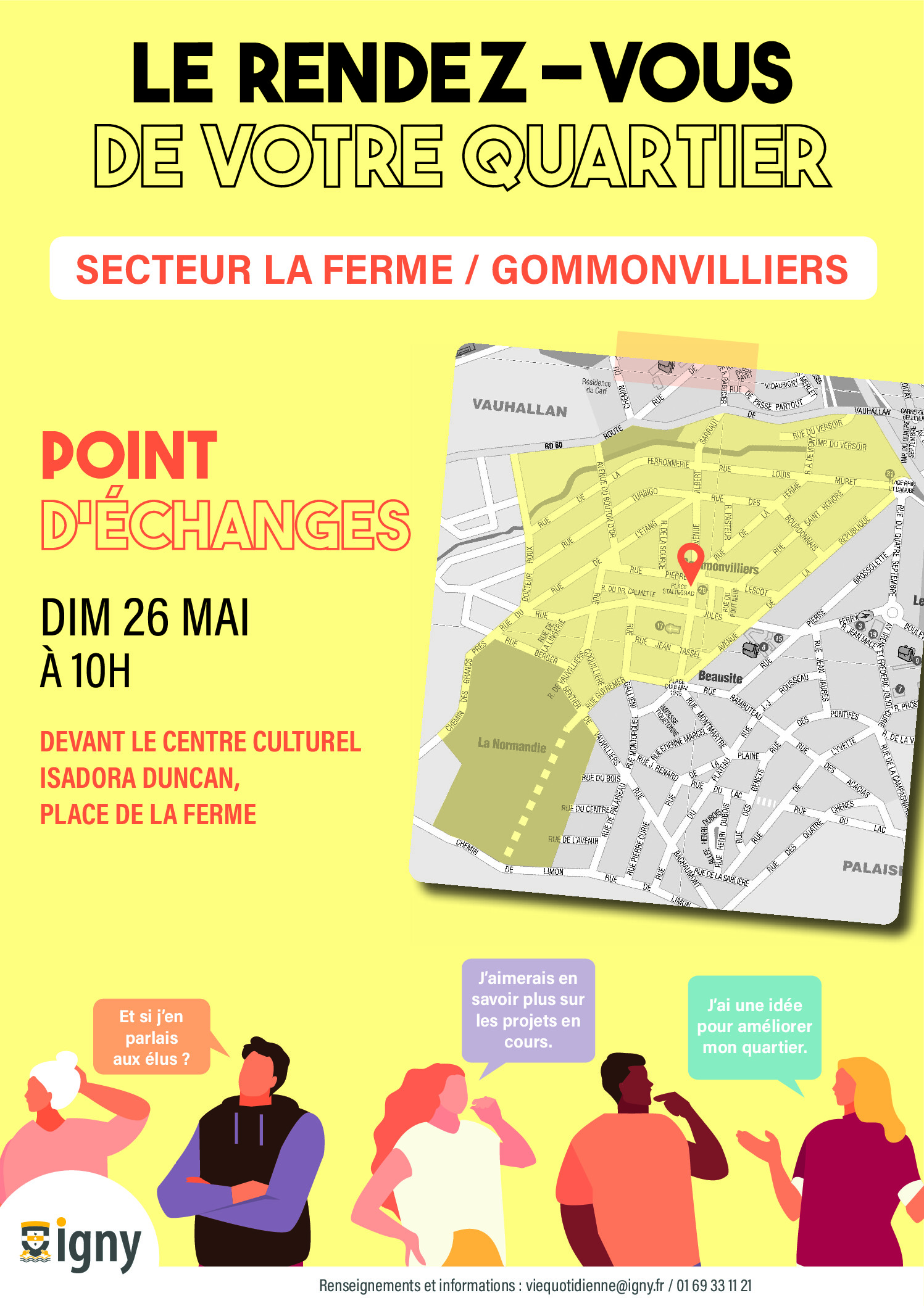 Image de l'événement: Point d’échanges – La Ferme / Gommonvilliers