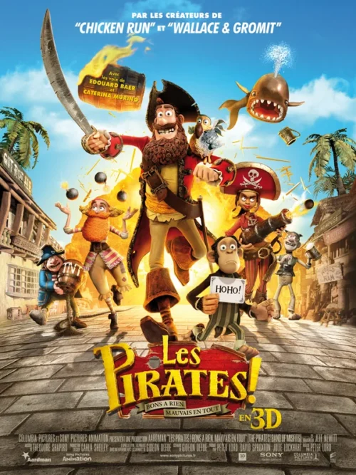 Image de l'événement: Ciné-vidéo : « LES PIRATES, BONS À RIEN MAUVAIS EN TOUT »