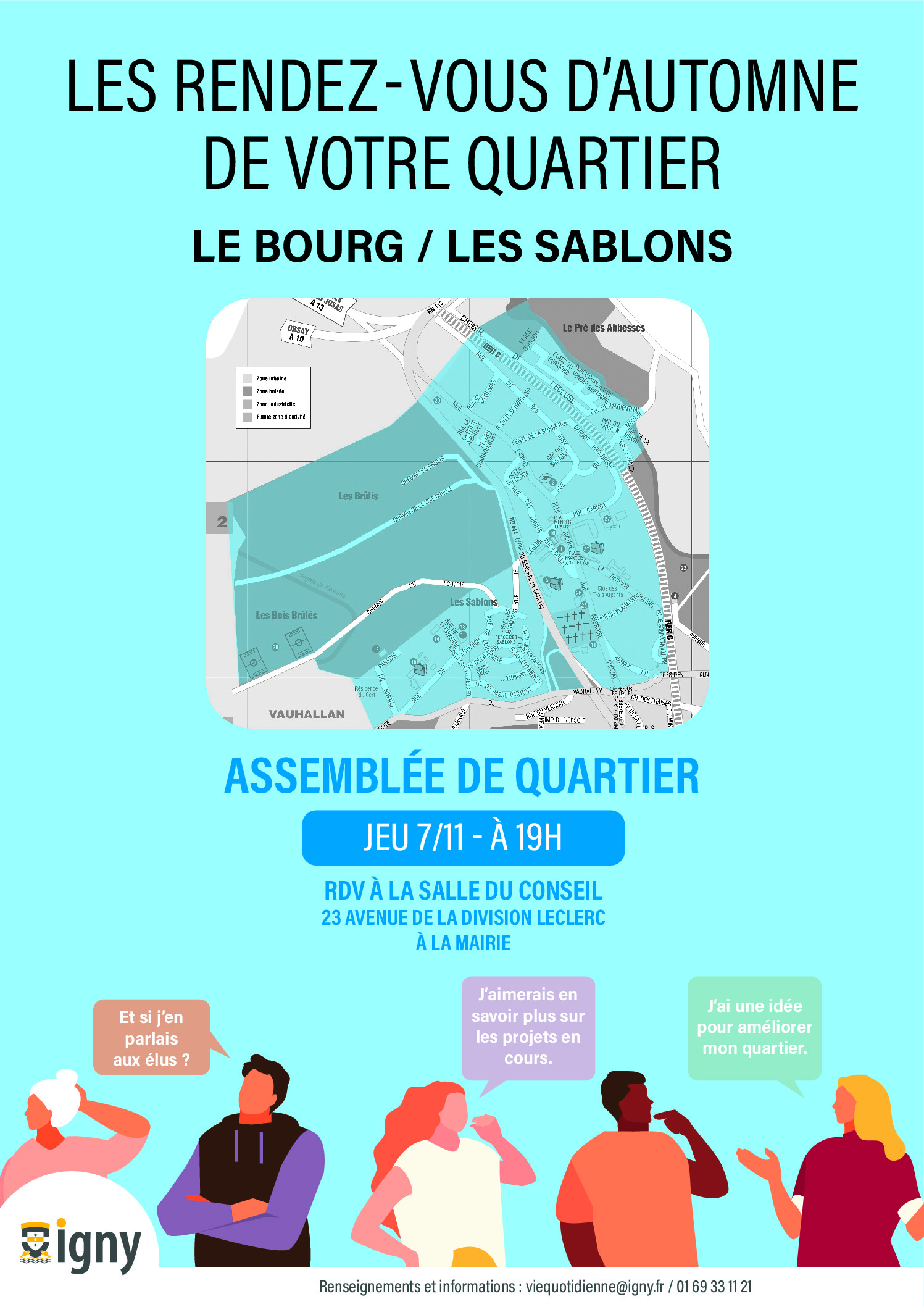 Image de l'événement: Assemblée de quartier – Le bourg / Les sablons