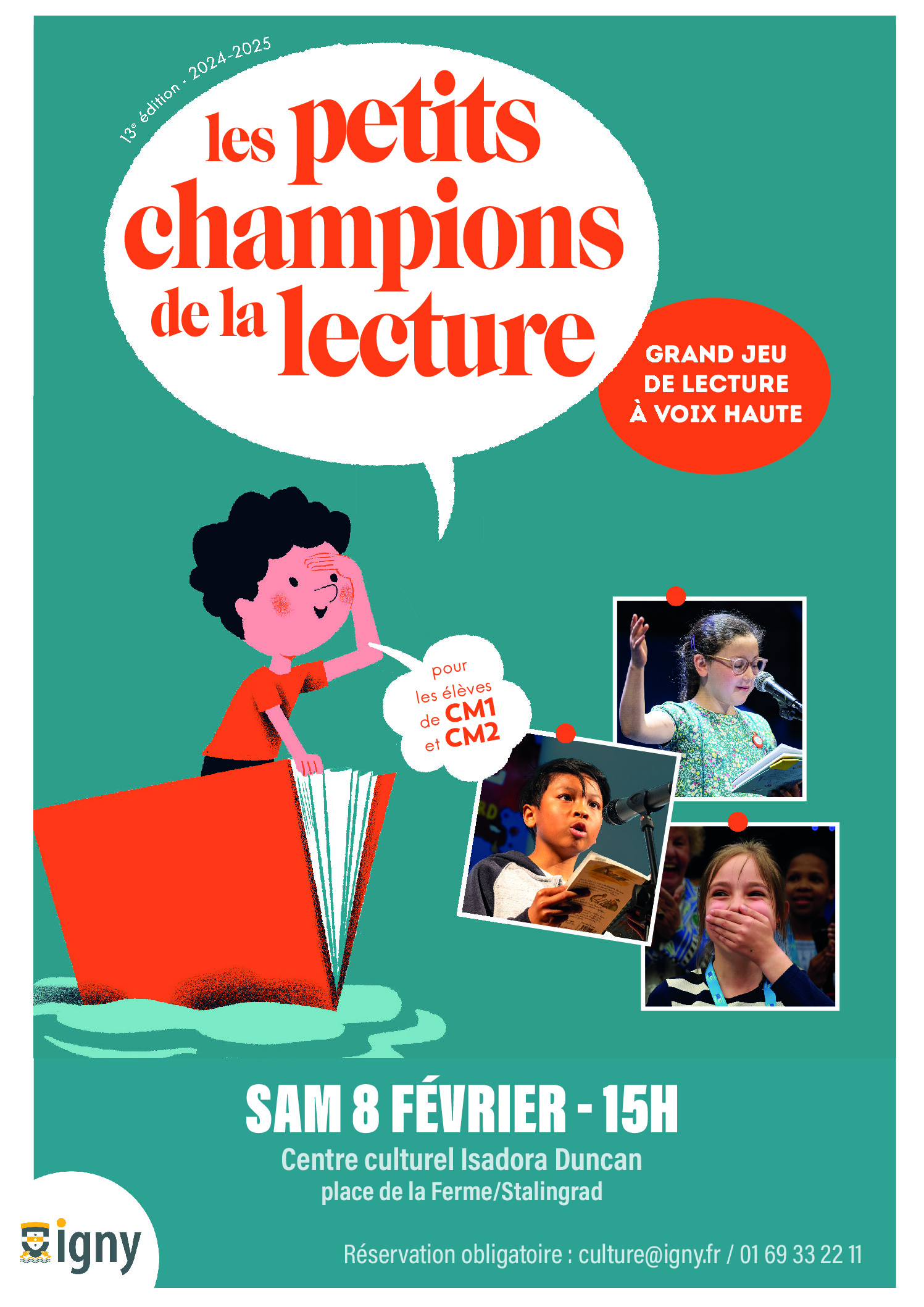 Image de l'événement: Les petits champions de la lecture