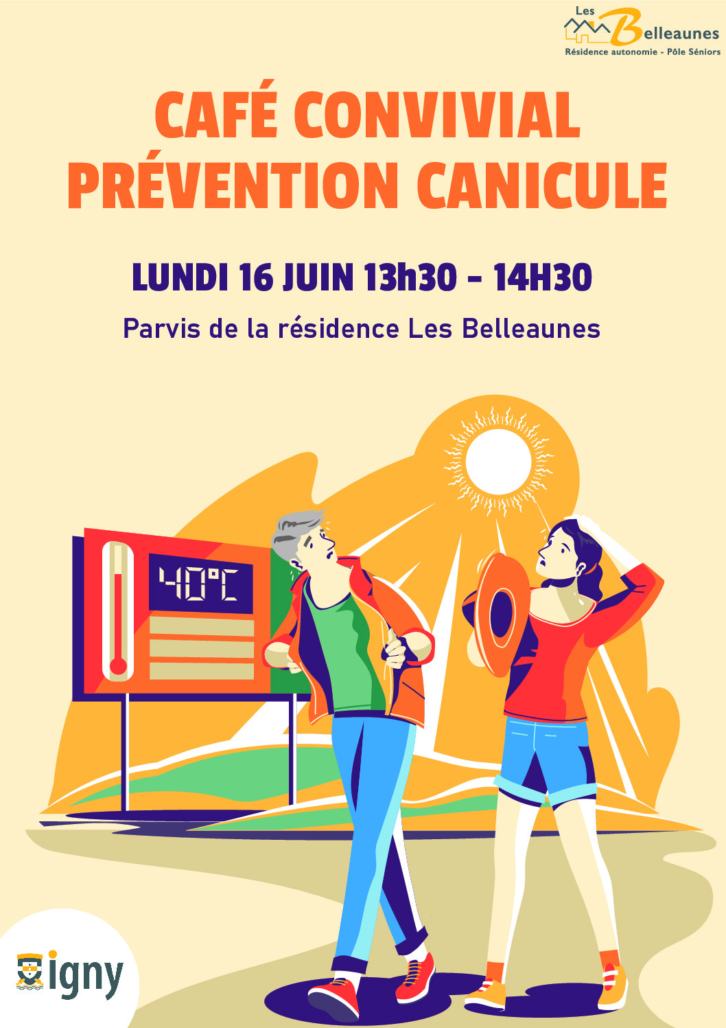 Image de l'événement: Café convivial : prévention canicule