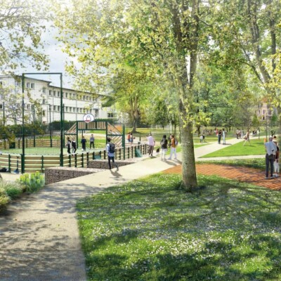 Un nouveau parc public en cœur de ville