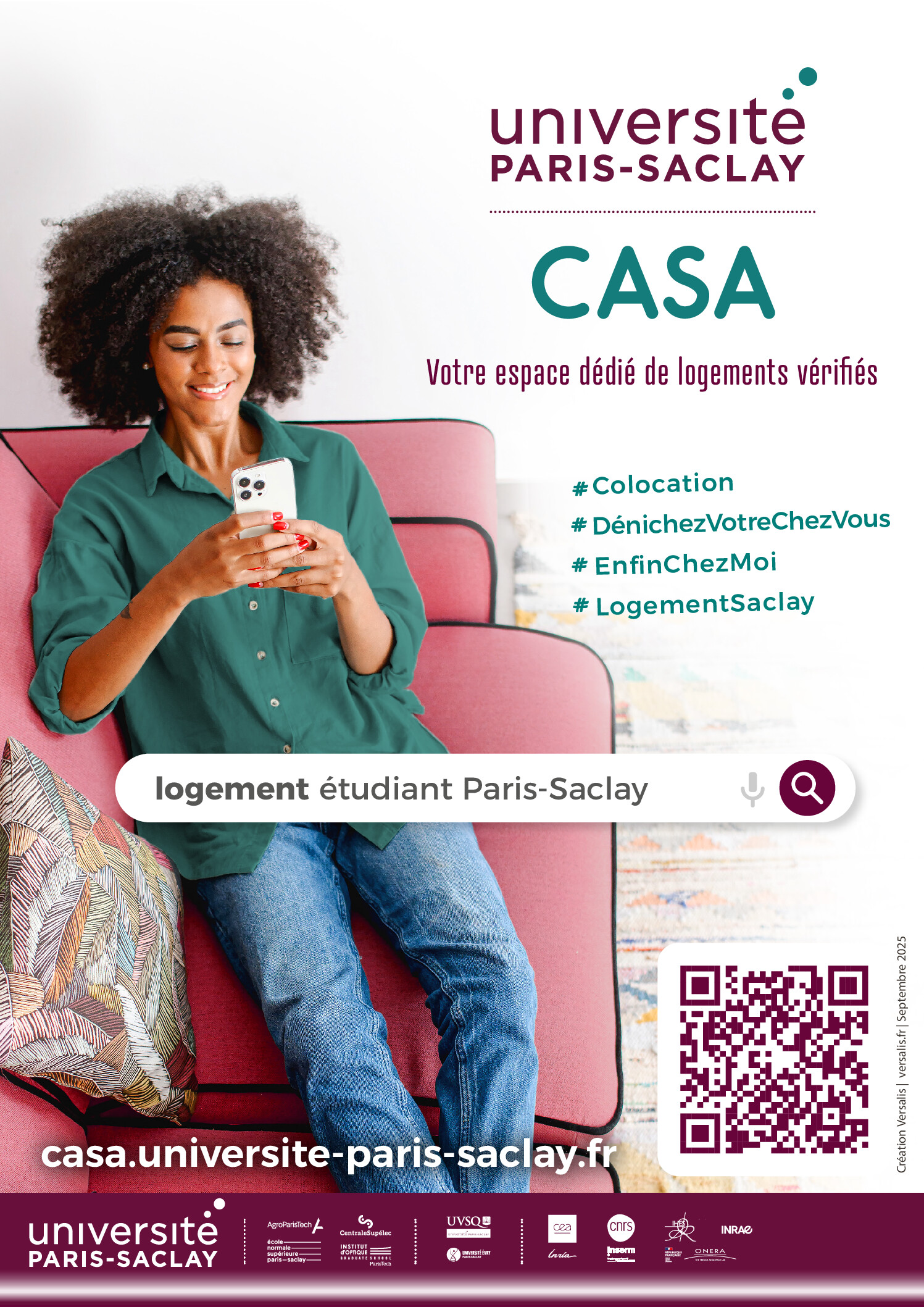 CASA : la plateforme logement pour les étudiants