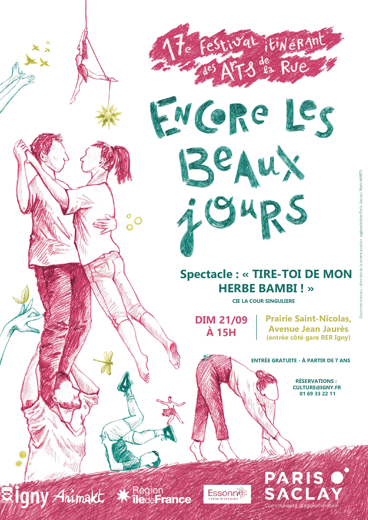 Image de l'événement: Encore les beaux jours – Spectacle : « tire-toi de mon herbe bambi »