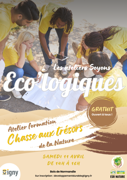 Image de l'événement: Atelier Soyons éco&rsquo;logiques : chasse aux trésors de la nature