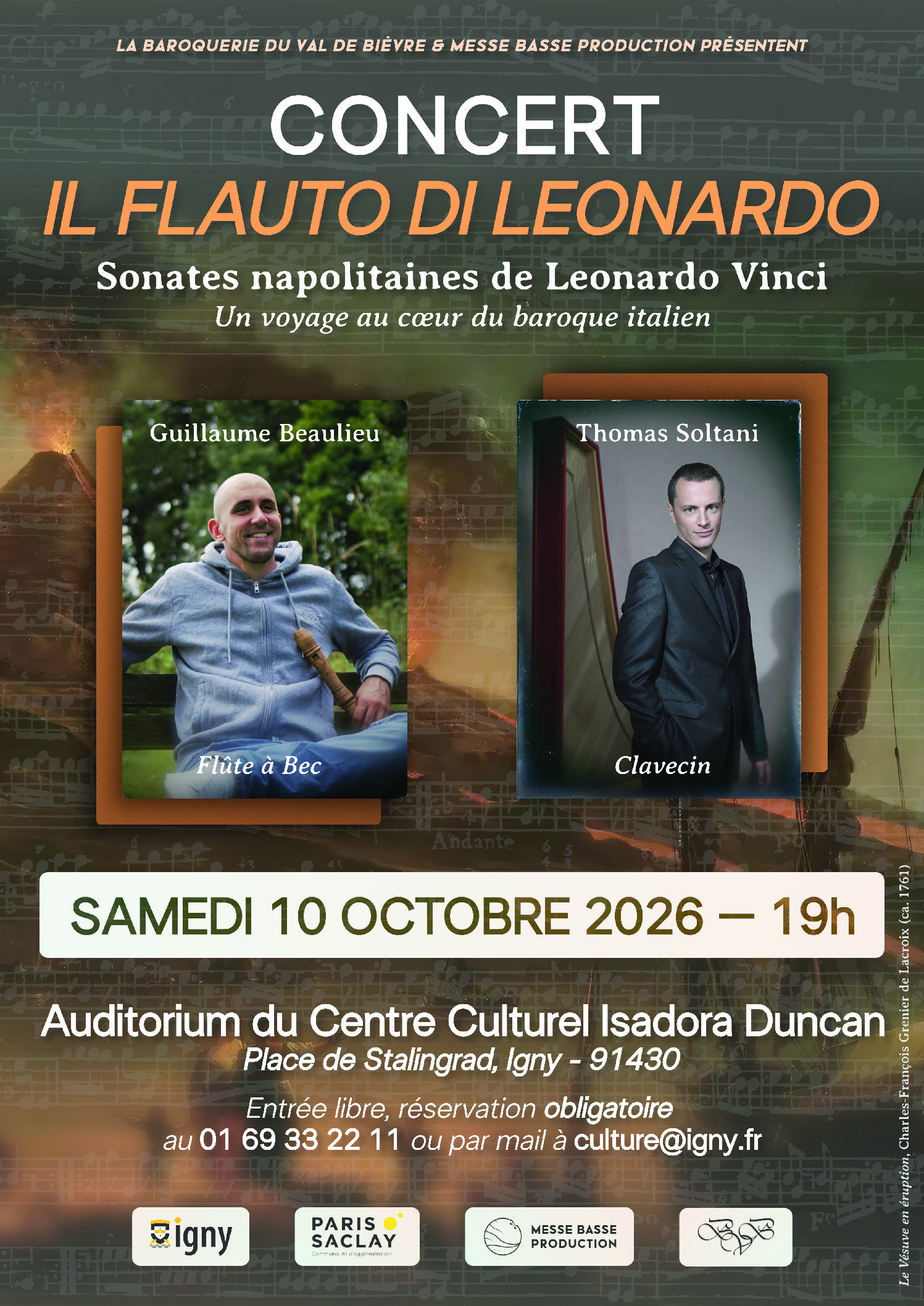 Image de l'événement: Concert : « IL FLAUTO DI LEONARDO »