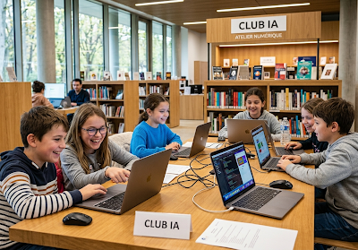 Club IA – Découvrir l&rsquo;intelligence artificielle en jouant !