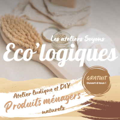 Atelier Éco’logiques : fabriquez vos produits ménagers